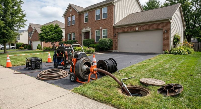 Sewer Line Unblocking in Fredericksburg, VA